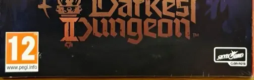 Darkest Dungeon II, the PEGI square on its front