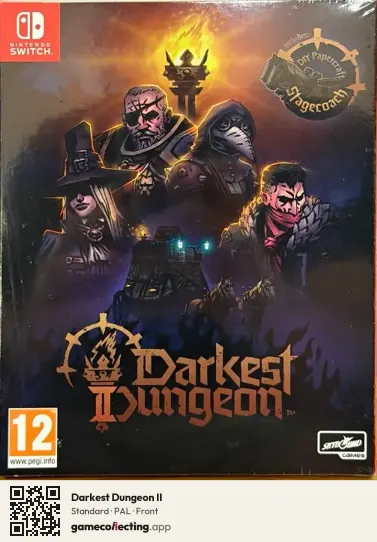 Darkest Dungeon II Nintendo Switch, PAL box front