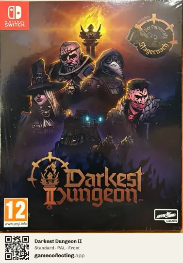 Darkest Dungeon II Nintendo Switch, PAL box front
