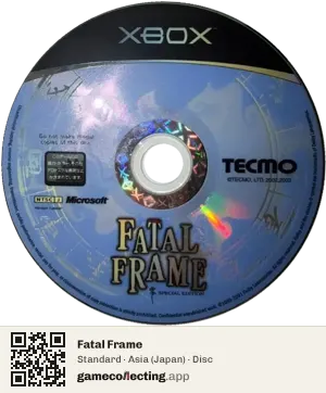 Fatal Frame Xbox, Asia disc