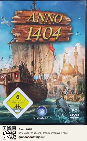 Anno 1404 Computer, Germany box front