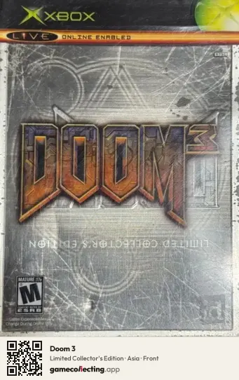 Doom 3 Xbox, Asia box front