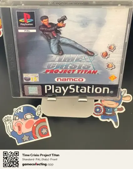 Time Crisis: Project Titan PlayStation, Italy box front