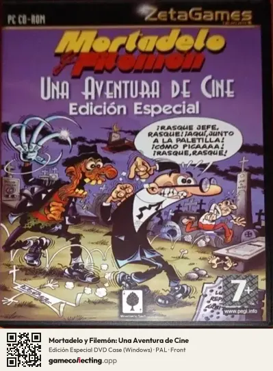 Mortadelo y Filemón: Una Aventura de Cine Computer, PAL box front
