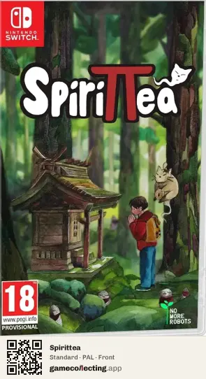 Spirittea Nintendo Switch, PAL box front