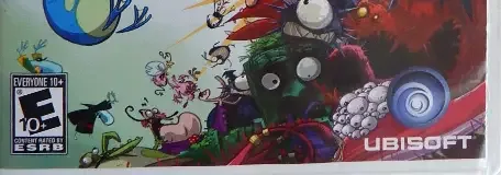 Rayman Origins, the ESRB box on its front