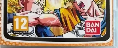 Dragon Ball Z: Tenkaichi Tag Team, the PEGI square on its front