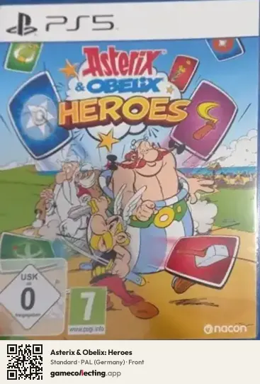 Asterix & Obelix: Heroes PlayStation 5, Germany box front