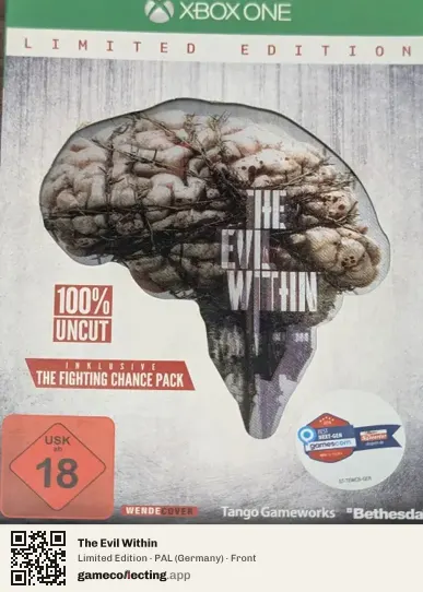 The Evil Within Xbox One, Germany box front