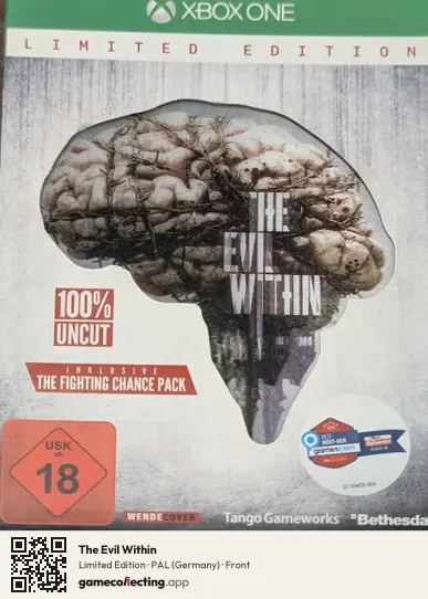 The Evil Within Xbox One, Germany box front