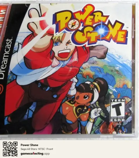 Power Stone Sega Dreamcast, NTSC box front