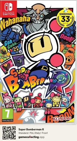 Super Bomberman R Nintendo Switch, Italy box front