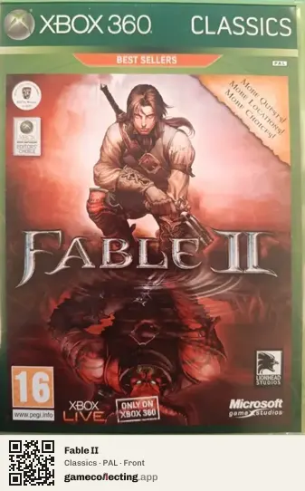 Fable II Xbox 360, PAL box front