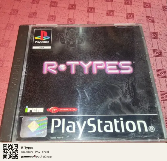 R-Types PlayStation, PAL box front