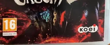 Warriors Orochi 2, the PEGI square on its front