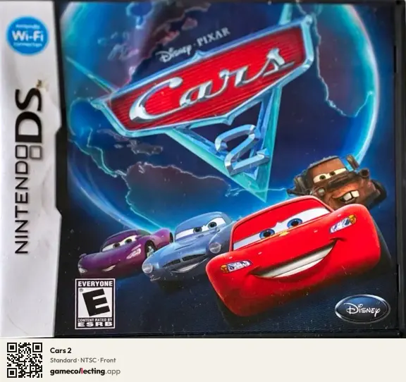 Cars 2 Nintendo DS, NTSC box front