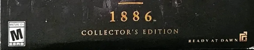 The Order: 1886, the ESRB box on its front