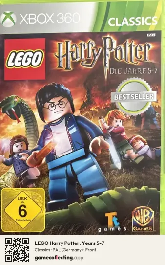 LEGO Harry Potter: Years 5-7 Xbox 360, Germany box front
