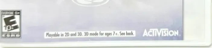Skylanders: Spyro's Adventure, the ESRB box on its front