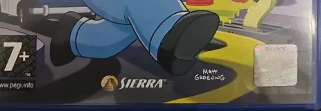 The Simpsons: Hit & Run, the USK square on its front