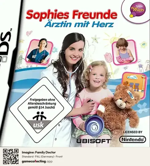 Imagine: Family Doctor Nintendo DS, Germany box front