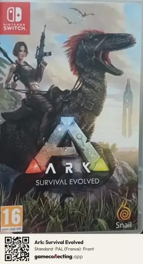 Ark: Survival Evolved Nintendo Switch, France box front