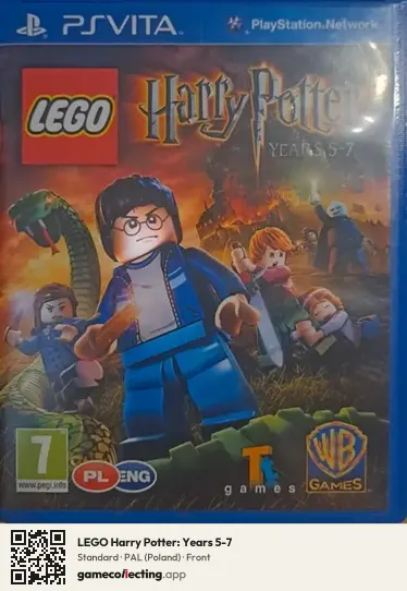 LEGO Harry Potter: Years 5-7 PlayStation Vita, Poland box front