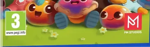 Alchemic Cutie, the PEGI square on its front
