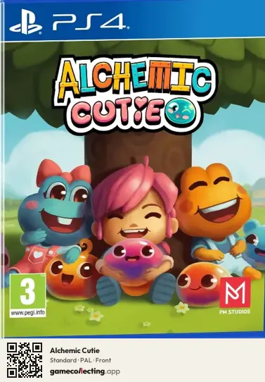 Alchemic Cutie PlayStation 4, PAL box front