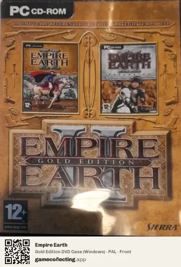 Empire Earth Computer, PAL box front