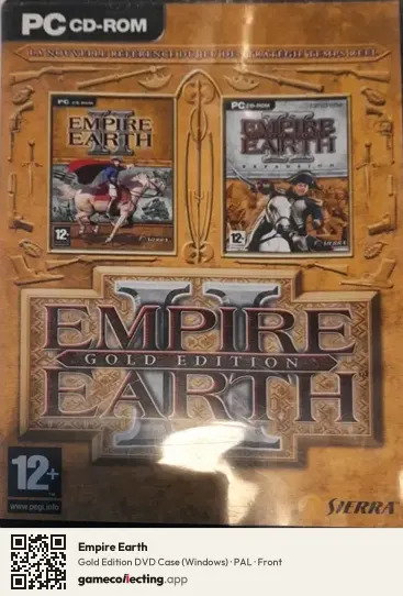 Empire Earth Computer, PAL box front
