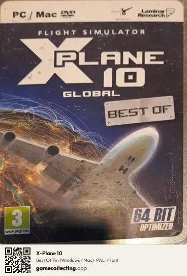 X-Plane 10 Computer, PAL box front