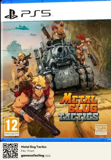 Metal Slug Tactics PlayStation 5, PAL box front