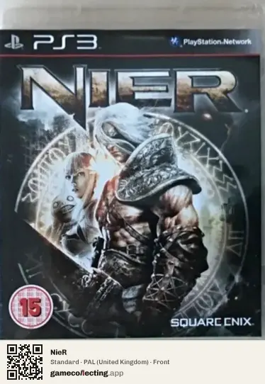 NieR PlayStation 3, United Kingdom box front
