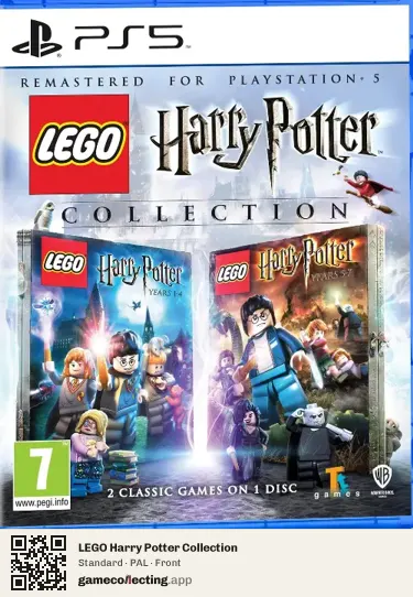 LEGO Harry Potter Collection PlayStation 5, PAL box front