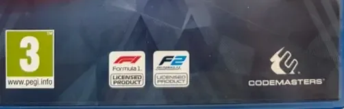 F1 2019, the USK square on its front