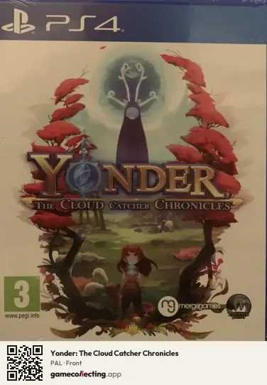 Yonder: The Cloud Catcher Chronicles PlayStation 4, PAL box front