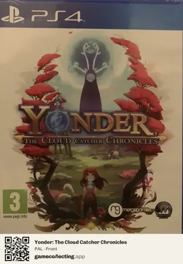 Yonder: The Cloud Catcher Chronicles PlayStation 4, PAL box front