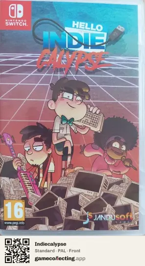 Indiecalypse Nintendo Switch, PAL box front