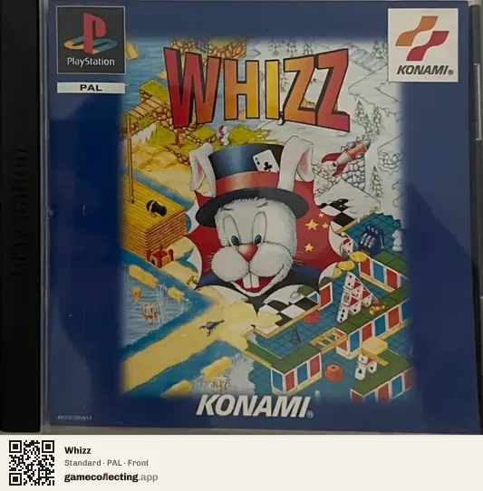 Whizz PlayStation, PAL box front