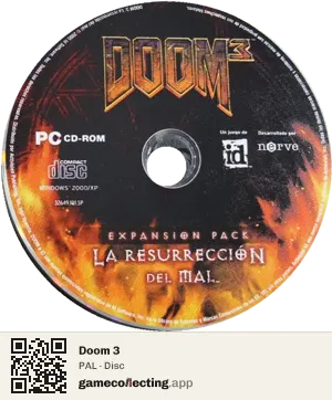 Doom 3 Computer, PAL disc