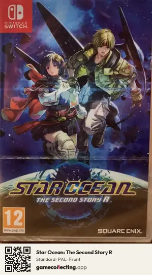 Star Ocean: The Second Story R Nintendo Switch, PAL box front