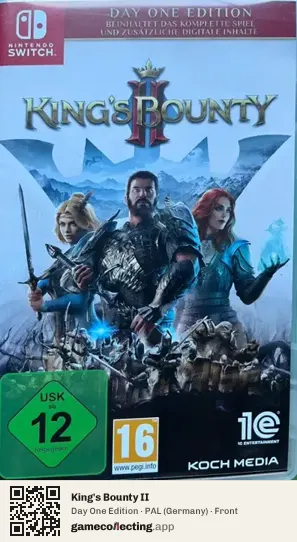 King's Bounty II Nintendo Switch, Germany box front