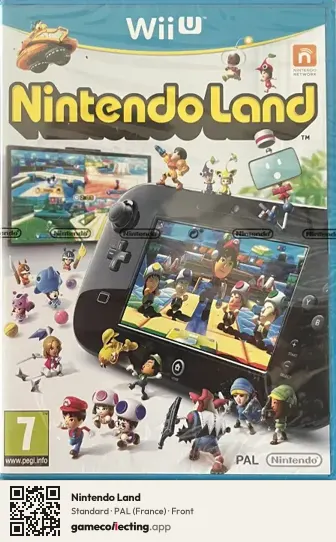 Nintendo Land Nintendo Wii U, France box front