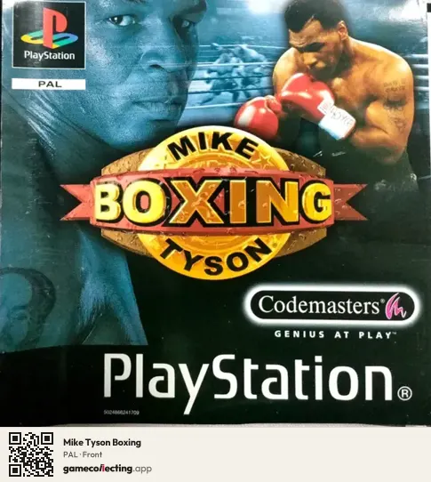 Mike Tyson Boxing PlayStation, PAL box front