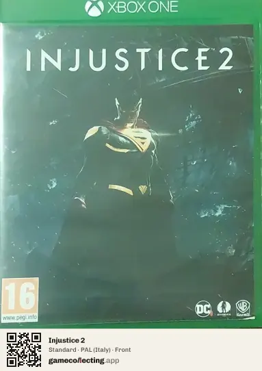 Injustice 2 Xbox One, Italy box front