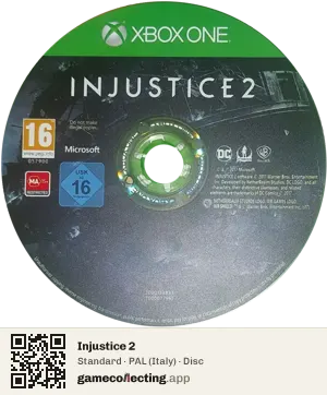Injustice 2 Xbox One, PAL disc