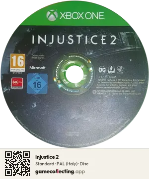 Injustice 2 Xbox One, PAL disc