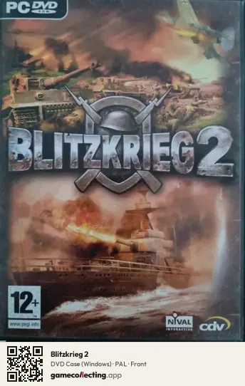Blitzkrieg 2 Computer, PAL box front