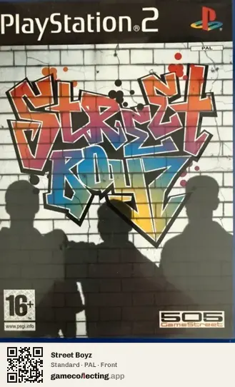 Street Boyz PlayStation 2, PAL box front